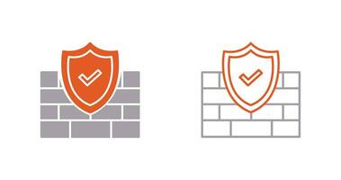 FireWall Vector Icon