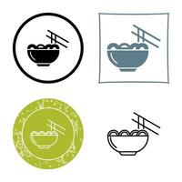 Chinese food Vector Icon