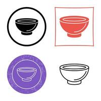 Bowl Vector Icon