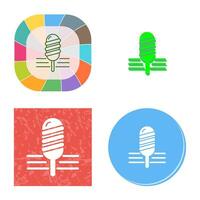 Popsicle Vector Icon