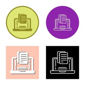 Document Vector Icon