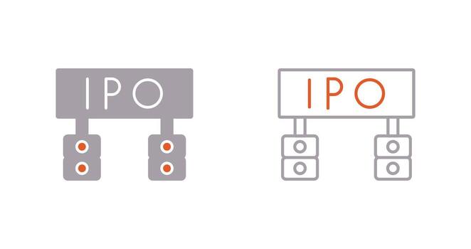 icono de vector de ipo