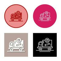 Delivery Truck Vector Icon