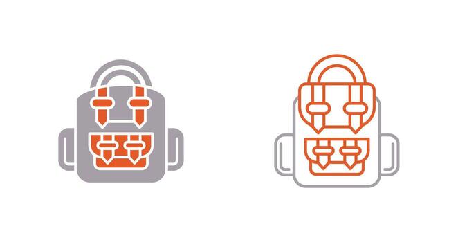 Backpack Vector Icon