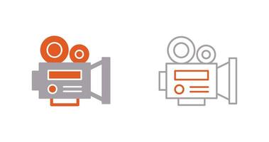 icono de vector de cámara de vídeo