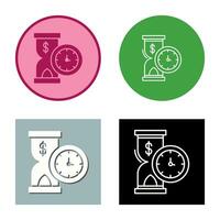 Time is Money Vector Icon