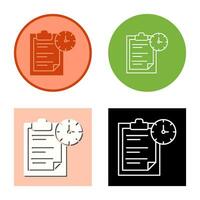 Task Management Vector Icon