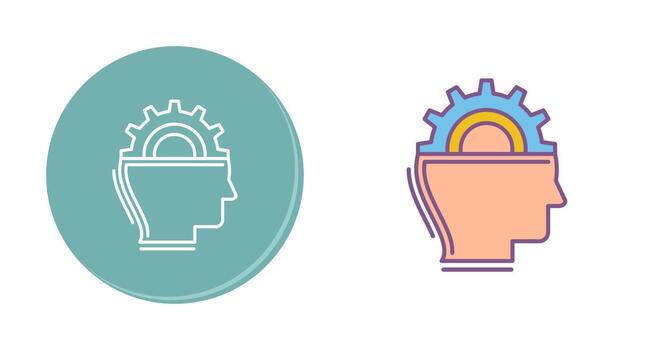 Machine Learning Vector Icon