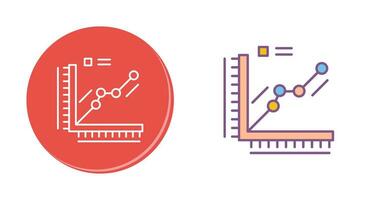 Graph Vector Icon