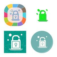 Open Lock Vector Icon