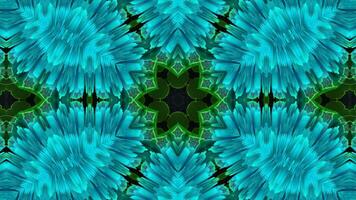 Stunning Abstract Kaleidoscope Background. Unique Multicolor Mosaic Texture in Seamless Geometric Pattern photo