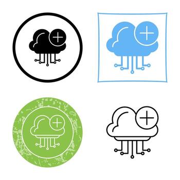 Cloud Computing Vector Icon