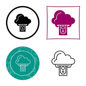 Cloud Computing Vector Icon