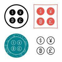 Currency Symbols Vector Icon