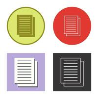 Document Vector Icon