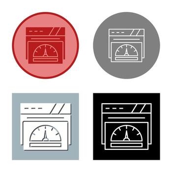 Speedometer Vector Icon