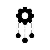 Api vector icon. software integration illustration sign. application symbol.