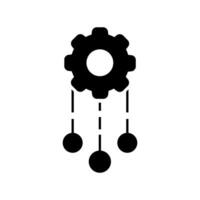 Api vector icon. software integration illustration sign. application symbol.