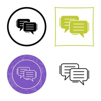 Chat Vector Icon