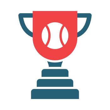 National Champoinships Vector Glyph Two Color Icon For Personal And Commercial Use.