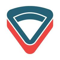 Ballpark Tours Vector Glyph Two Color Icon For Personal And Commercial Use.