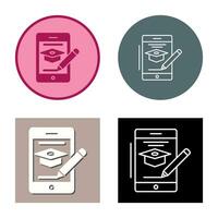 Online Course Vector Icon