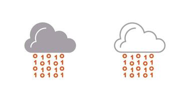 Cloud Coding Vector Icon