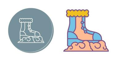 Snow Boots Vector Icon