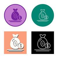 Money Bag Vector Icon