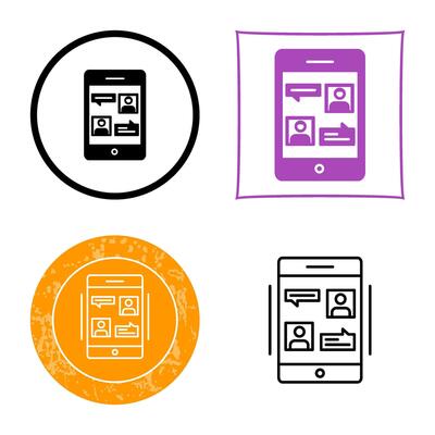 Conversation Vector Icon