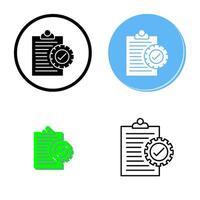 Check List Vector Icon