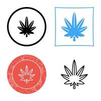 Weed Vector Icon