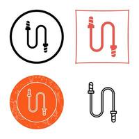 Jumping Rope Vector Icon