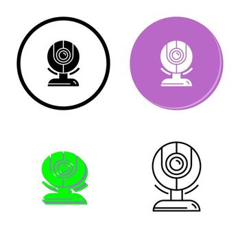 Web Cam Vector Icon