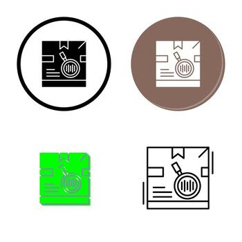 Tracking Code Vector Icon