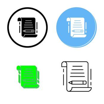 Write Vector Icon