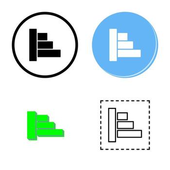 Object Alignment Vector Icon