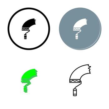 Paint Roller Vector Icon
