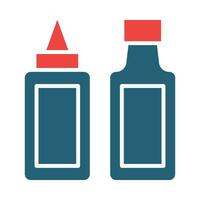 Condiments Vector Glyph Two Color Icon For Personal And Commercial Use.