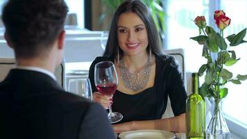 Wine and cherished company, hearts intertwined video