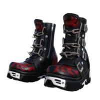 Boots shoes isolated 3d png