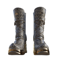 Boots shoes isolated 3d png