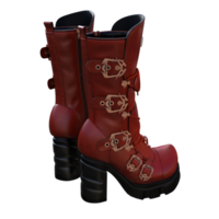 Stiefel Schuhe isoliert 3d png