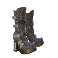 Boots shoes isolated 3d png