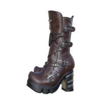 Stiefel Schuhe isoliert 3d png