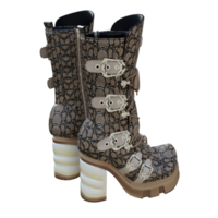 Stiefel Schuhe isoliert 3d png