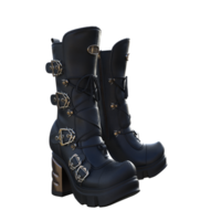 Stiefel Schuhe isoliert 3d png