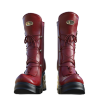 Boots shoes isolated 3d png