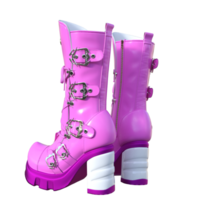 Stiefel Schuhe isoliert 3d png