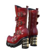 Boots shoes isolated 3d png